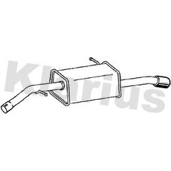 Rear Muffler KLARIUS CN670G OE Ref 1730NE