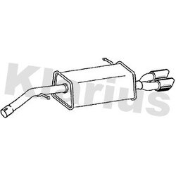 Rear Muffler KLARIUS CN673C OE Ref 1730GH