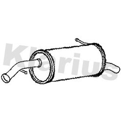 Rear Muffler KLARIUS CN684K OE Ref 1730S2