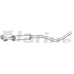 Exhaust Pipe KLARIUS CN685J OE Ref 1717QH
