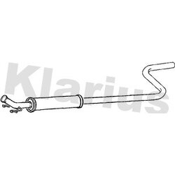 Centre Muffler KLARIUS CN690C OE Ref 1717RS