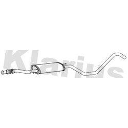 Centre Muffler KLARIUS CN723D OE Ref 51804381