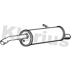 Rear Muffler KLARIUS CN726A OE Ref 1730EX