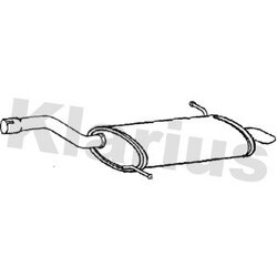 Rear Muffler KLARIUS CN730T OE Ref 1606278480