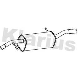 Rear Muffler KLARIUS CN735K OE Ref 1608724380