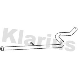 Exhaust Pipe KLARIUS CN741C OE Ref 1610802780