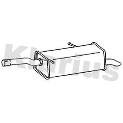 Rear Muffler KLARIUS CN743A OE Ref 1730KA