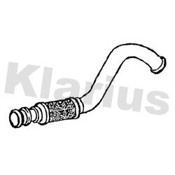 Exhaust Pipe KLARIUS CN745W OE Ref 9673664580