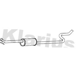 Centre Muffler KLARIUS CN746V OE Ref 1609042980