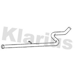 Exhaust Pipe KLARIUS CN748Q OE Ref 1610802580