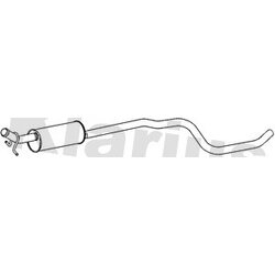 Centre Muffler KLARIUS CN754H OE Ref 1609044080