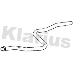 Exhaust Pipe KLARIUS CN798T OE Ref 1612907680