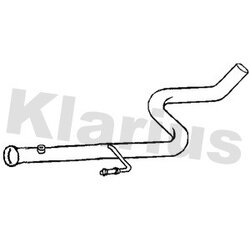 Exhaust Pipe KLARIUS CN800P OE Ref 9818337280