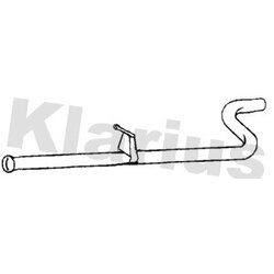 Exhaust Pipe KLARIUS CN805H OE Ref 9822300180