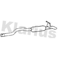 Rear Muffler KLARIUS CN806G OE Ref 9822297280