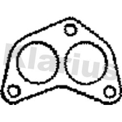 Exhaust Pipe Gasket KLARIUS CNG5