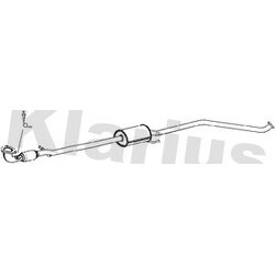 Centre Muffler KLARIUS CV12E OE Ref 96819218