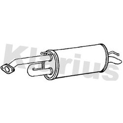 Rear Muffler KLARIUS CV2V OE Ref 96591520