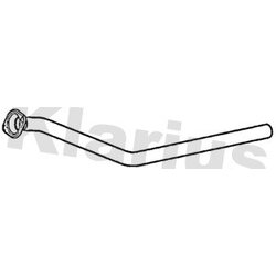 Exhaust Pipe KLARIUS DC21M OE Ref 6001548668