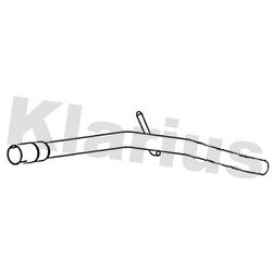 Exhaust Pipe KLARIUS DC24J OE Ref 200105241R