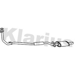 Front Muffler KLARIUS DN279X OE Ref 2001015B04