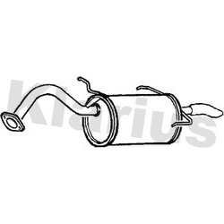 Rear Muffler KLARIUS DN520T OE Ref 201005F600