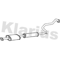 Centre Muffler KLARIUS DN532B OE Ref 203009F600KE