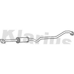 Centre Muffler KLARIUS DN537T OE Ref 20300BU315