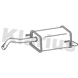 Rear Muffler KLARIUS DN639T OE Ref 20100AY11B