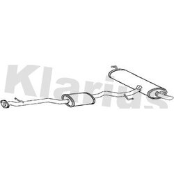 Rear Muffler KLARIUS DN658P OE Ref 20100JD200