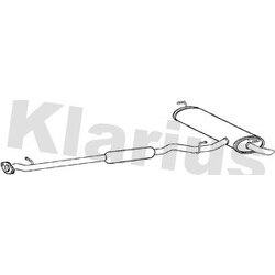 Rear Muffler KLARIUS DN659M OE Ref 20100JD21A