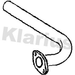 Exhaust Pipe KLARIUS DN682E OE Ref 20030EB300