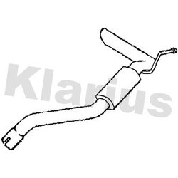 Rear Muffler KLARIUS DN684C OE Ref 20050EB300