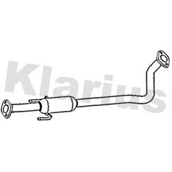 Centre Muffler KLARIUS DN700D OE Ref 203001HA2A