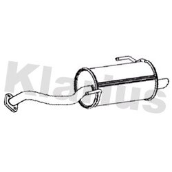 Rear Muffler KLARIUS DN701C OE Ref 201001HD2A