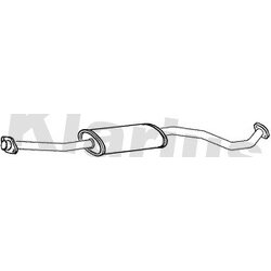 Centre Muffler KLARIUS DN706V OE Ref 20300BH61C