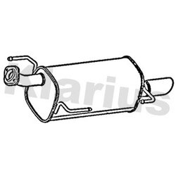 Rear Muffler KLARIUS DN723V OE Ref 20100BV80A