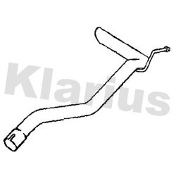 Exhaust Pipe KLARIUS DN727M OE Ref 201005X35B