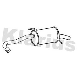 Rear Muffler KLARIUS DN782H OE Ref 201105FF0A