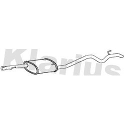 Rear Muffler KLARIUS DN829M OE Ref 201004JA5A