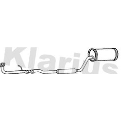 Centre Muffler KLARIUS DU83Q OE Ref 1741097202