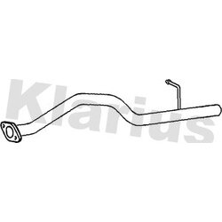 Exhaust Pipe KLARIUS DU88J OE Ref 1743097237