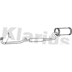Centre Muffler KLARIUS DU95A OE Ref 1741097441