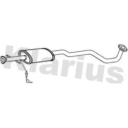 Centre Muffler KLARIUS DW24J OE Ref 96264044
