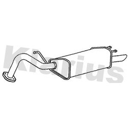 Rear Muffler KLARIUS DW25H OE Ref 96264045