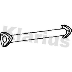 Exhaust Pipe KLARIUS DW30B OE Ref 96351601