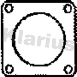Exhaust Pipe Gasket KLARIUS DWG1