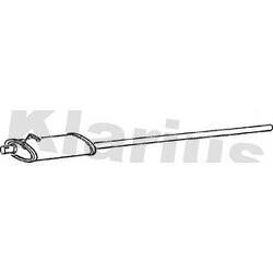 Centre Muffler KLARIUS FD552T OE Ref 5022835