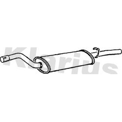 Rear Muffler KLARIUS FD607L OE Ref 1583389
