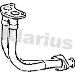 Exhaust Pipe KLARIUS FD762J OE Ref 1613430